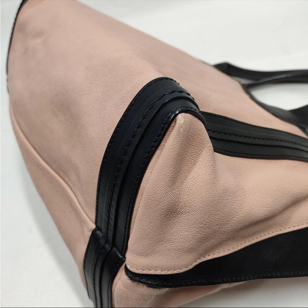 Chloe Chloé Alison Black and Pink Tote Bag - Picture 6 of 14